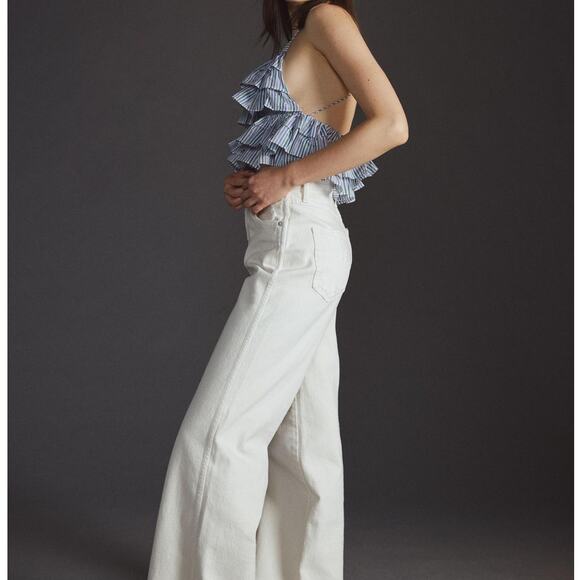 NWT Magali Pascal Layered Ruffle Tank Top - Large - Picture 2 of 7